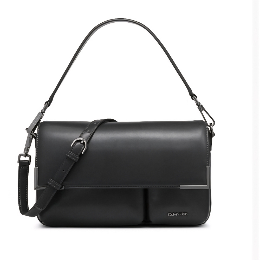 Calvin Klein Black Mica Shoulder Bag